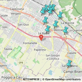 Mappa Via Schio, 59100 Prato PO, Italia (2.66364)