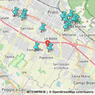 Mappa Via Schio, 59100 Prato PO, Italia (2.65231)