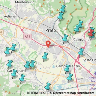 Mappa Via Schio, 59100 Prato PO, Italia (6.573)