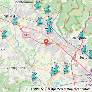 Mappa Via Schio, 59100 Prato PO, Italia (6.22643)