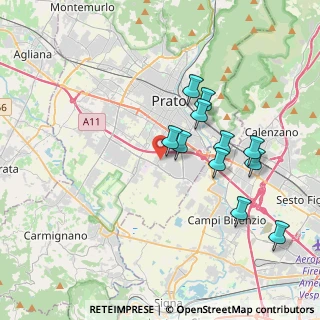 Mappa Via Schio, 59100 Prato PO, Italia (3.65545)