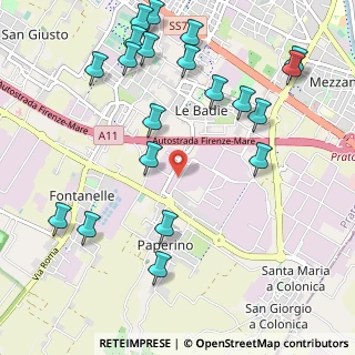 Mappa Via Schio, 59100 Prato PO, Italia (1.3175)