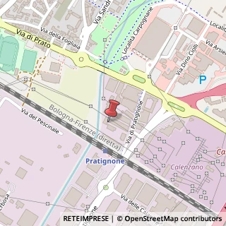 Mappa Via di Pratignone, 26, 50041 Calenzano, Firenze (Toscana)