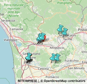 Mappa Via di Pulecino, 55100 Lucca LU, Italia (13.32769)