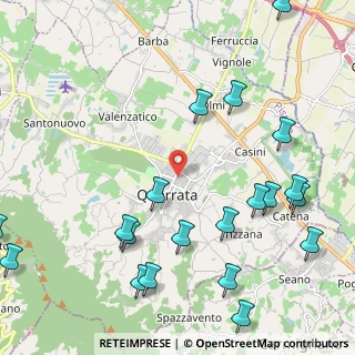 Mappa Via XXV Aprile, 51039 Quarrata PT, Italia (2.903)