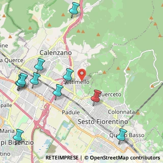Mappa Via II Giugno, 50041 Calenzano FI, Italia (2.90091)