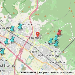 Mappa Via II Giugno, 50041 Calenzano FI, Italia (3.39083)