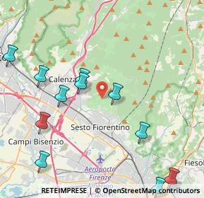 Mappa Via delle Croci, 50019 Sesto Fiorentino FI, Italia (5.48583)