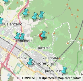 Mappa Via delle Croci, 50019 Sesto Fiorentino FI, Italia (2.83727)