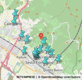 Mappa Via delle Croci, 50019 Sesto Fiorentino FI, Italia (2.05267)