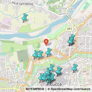 Mappa Piazzale Don Franco Baroni, 55100 Lucca LU, Italia (0.709)