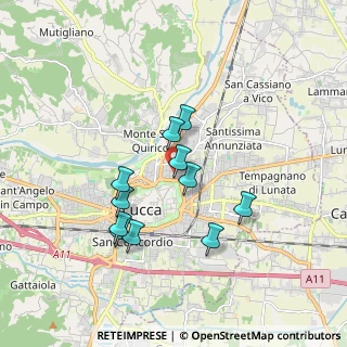 Mappa Via Nicola Farnesi, 55100 Lucca LU, Italia (1.57273)