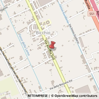 Mappa Via Aurelia Sud, 468, 55049 Viareggio, Lucca (Toscana)