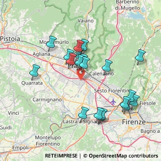 Mappa Via Traversa di Maiano, 59100 Prato PO, Italia (7.822)