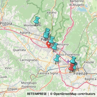 Mappa Via Traversa di Maiano, 59100 Prato PO, Italia (6.82364)