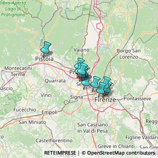 Mappa Via Traversa di Maiano, 59100 Prato PO, Italia (7.89786)