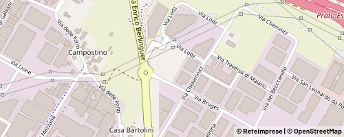 Mappa Prato