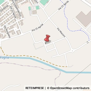 Mappa Via del Piano, 61022 Sant'Angelo in Lizzola, Pesaro e Urbino (Marche)