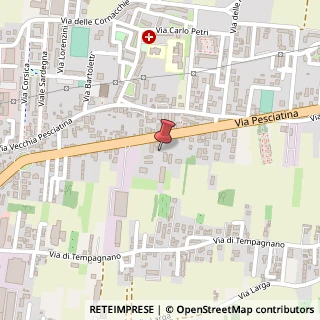 Mappa Via Pesciatina, 446/b, 55100 Lucca, Lucca (Toscana)