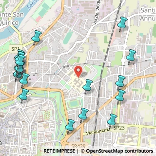 Mappa Via Ospedale, 55100 Lucca LU, Italia (0.7875)