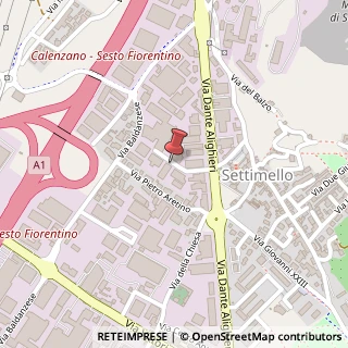 Mappa Via Carlo Goldoni, 29, 50041 Calenzano, Firenze (Toscana)