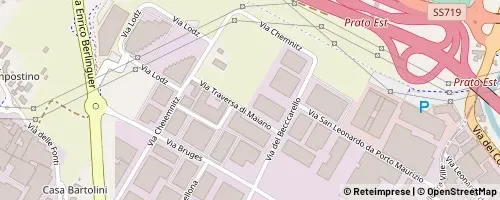 Mappa Prato