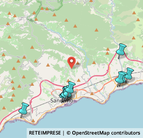 Mappa Strada S. Antonio Mulattiera, 18038 Sanremo IM, Italia (5.28636)