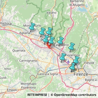 Mappa ZI Macrolotto, 59100 Prato PO, Italia (6.71)