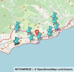 Mappa A10 km 120.313, 18017 Cipressa IM, Italia (3.68077)