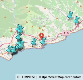 Mappa A10 km 120.313, 18017 Cipressa IM, Italia (5.131)