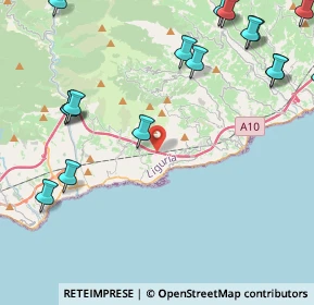 Mappa A10 km 120.313, 18017 Cipressa IM, Italia (6.27111)