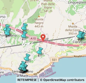 Mappa A10 km 120.313, 18017 Cipressa IM, Italia (1.5955)