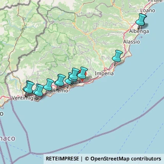 Mappa A10 km 120.313, 18010 Santo Stefano al Mare IM, Italia (17.05933)