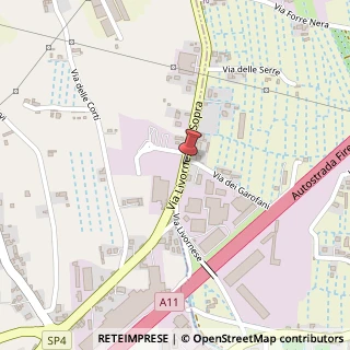 Mappa Via Enrico Fermi, 4, 51013 Chiesina Uzzanese, Pistoia (Toscana)