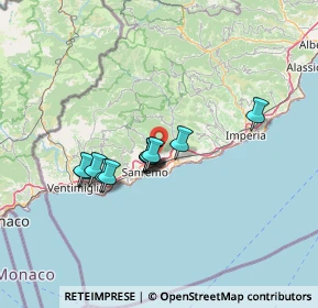 Mappa SP 55, 18038 Sanremo IM (10.40583)