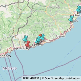 Mappa SP 55, 18038 Sanremo IM (32.3275)