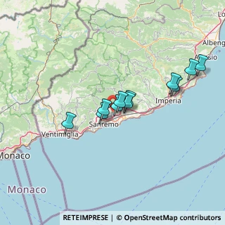 Mappa SP 55, 18038 Sanremo IM (11.75273)