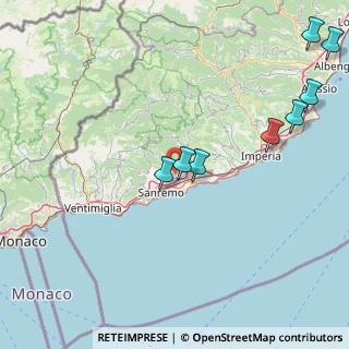 Mappa SP 55, 18038 Sanremo IM (32.89333)