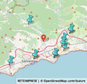 Mappa SP 55, 18038 Sanremo IM (4.28273)