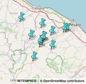 Mappa Via Salieri, 61020 Sant'Angelo in Lizzola PU, Italia (4.9875)