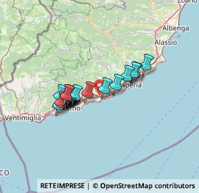 Mappa A10, 18010 Terzorio IM, Italia (10.621)