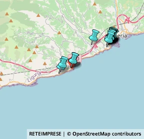 Mappa Via della Chiesa, 18017 San Lorenzo al Mare IM, Italia (3.783)