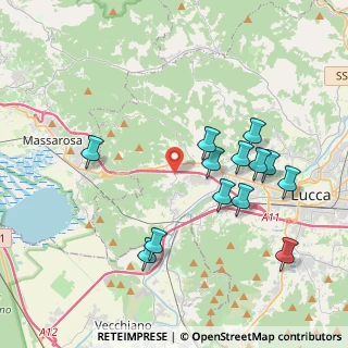 Mappa Via di Casanova, 55100 Lucca LU, Italia (4.08923)