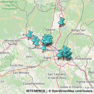 Mappa Via Onorio Vannucchi, 59100 Prato PO, Italia (10.555)