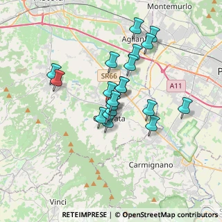 Mappa Via G. Marconi, 51039 Quarrata PT, Italia (2.9105)