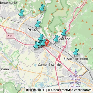 Mappa Via Fratelli Rosselli, 50013 Campi Bisenzio FI, Italia (3.27727)