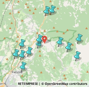 Mappa Via del Trebbiolo, 50060 Fiesole FI, Italia (4.45769)