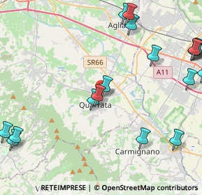 Mappa Via Botticelli, 51039 Quarrata PT, Italia (6.228)