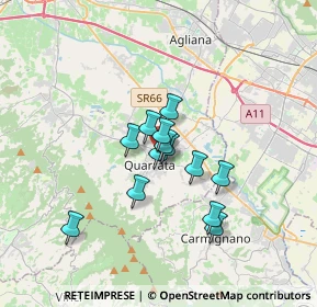 Mappa Via Botticelli, 51039 Quarrata PT, Italia (2.42462)
