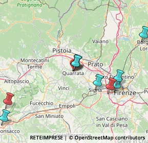 Mappa Via Botticelli, 51039 Quarrata PT, Italia (21.865)